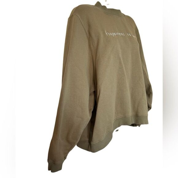 Kristen Made “Happiness is Here” Pullover Sweater - Picture 3 of 8